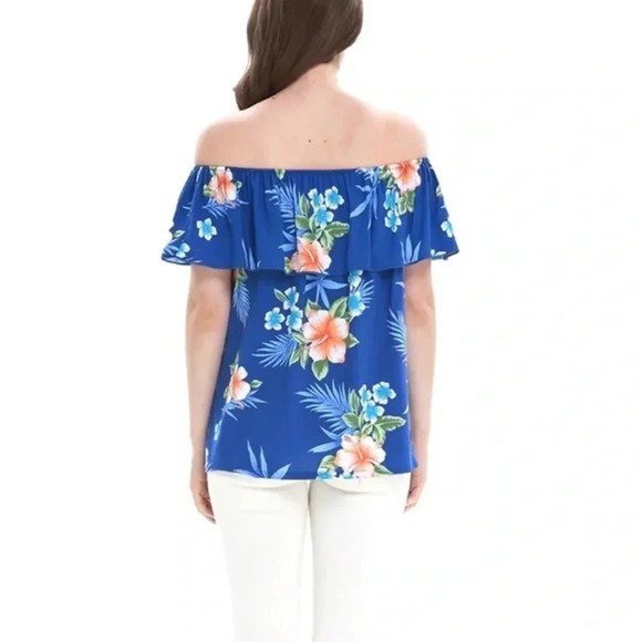 🆕Cherish Off the Shoulder Floral Top M🆕 - Picture 2 of 9